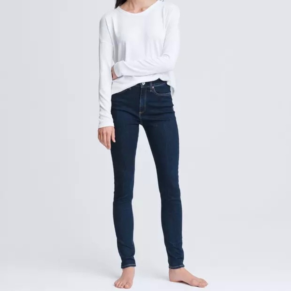 Rag & Bone‎ Nina High-Rise Skinny Jeans Indigo Wash